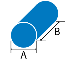 Tool Steel round ground stock cross section