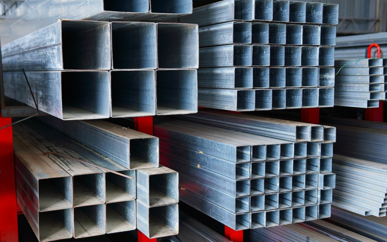 galvanised-square-tubes-racked